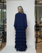 Сукня довга оборки рукав гумка