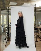 Сукня довга оборки рукав гумка