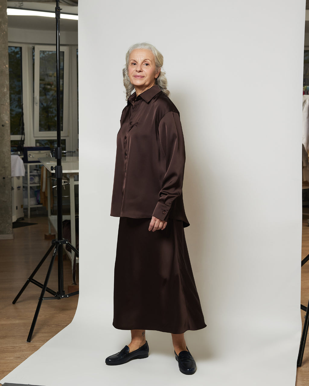 Спідниця кроєна по косій