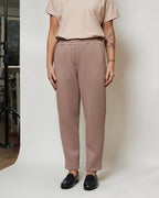 Брюки з поясом на гумці з кишенями прямі