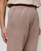 Брюки з поясом на гумці з кишенями прямі