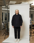 Сорочка з футеру з накладними кишенями на кнопках