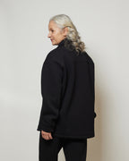 Сорочка з футеру з накладними кишенями на кнопках